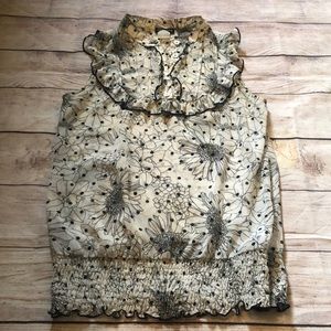 Perseption Sheer Sleeveless Top